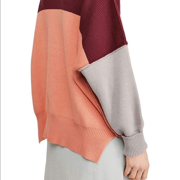 Free People Easy Street Colorblock Sweater - Picture 2 of 3
